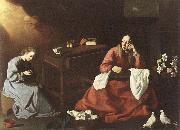 Francisco de Zurbaran The House of Nazareth oil